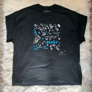 🆕MR BEAST LIMITED EDITION SIGNED BLACK SHIRT
